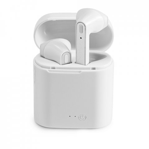 KANDEL. Fones de ouvido wireless com autonomia de 6h em ABS - Branco