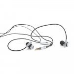 VIBRATION. Fones de ouvido em metal e ABS - Cromado