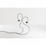 VIBRATION. Fones de ouvido em metal e ABS - Cromado