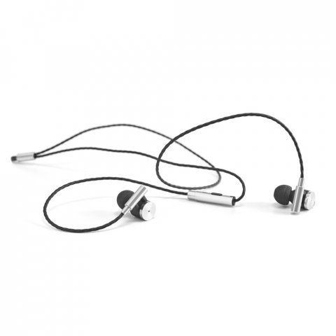 VIBRATION. Fones de ouvido em metal e ABS - Cromado