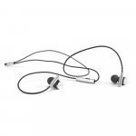 VIBRATION. Fones de ouvido em metal e ABS - Cromado