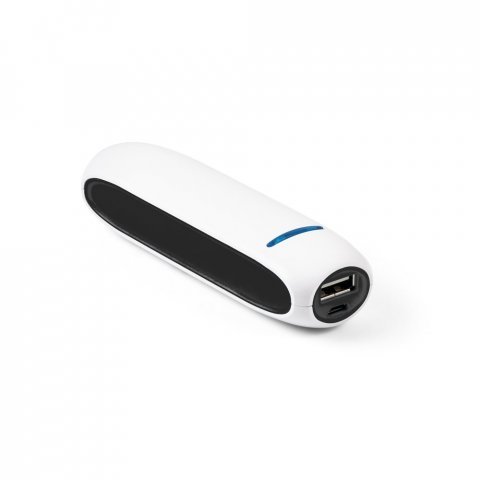 BOOLE 1.5. Bateria port&aacute;til em ABS (1.500 mAh) - Preto