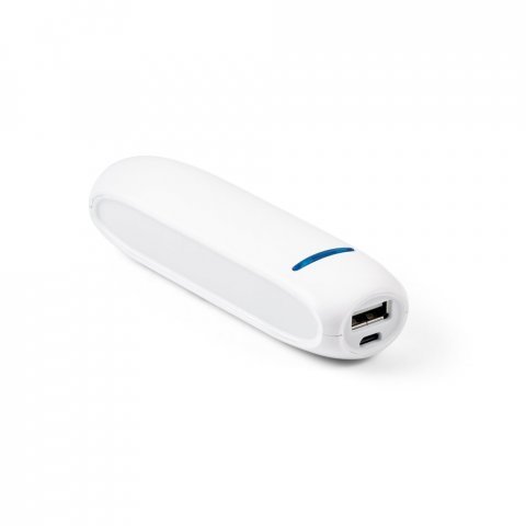 BOOLE 1.5. Bateria port&aacute;til em ABS (1.500 mAh) - Branco