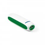 BOOLE 1.5. Bateria port&aacute;til em ABS (1.500 mAh) - Verde