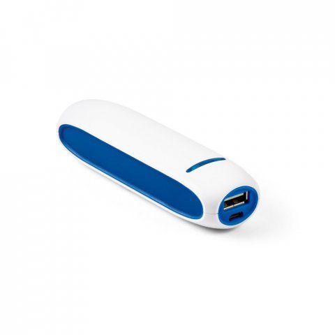 BOOLE 1.5. Bateria port&aacute;til em ABS (1.500 mAh) - Azul royal