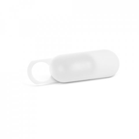 GALILEI. Protetor para webcam em ABS - Branco