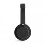 BEATDRUM. Fones de ouvido sem fios com autonomia de 16h, em ABS e tecido - Cinza escuro