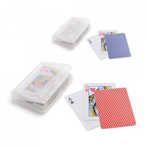 JOHAN. Baralho de 54 cartas em papel plastificado