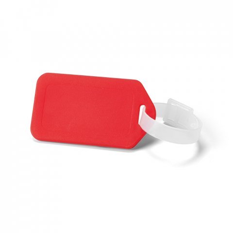 FINDO. Identificador de bagagem em PP - Vermelho