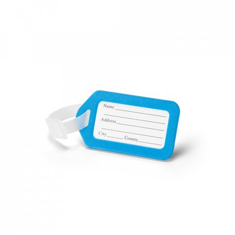 FINDO. Identificador de bagagem em PP - Azul claro