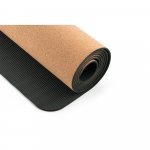 GERES. Tapete de exerc&iacute;cio para yoga em corti&ccedil;a e TPE - Natural