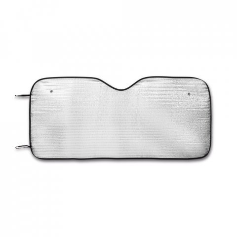 SUNSHADE. Protetor solar para carros em espuma de PE e forrado com 1 folha de alum&iacute;nio - Cromado