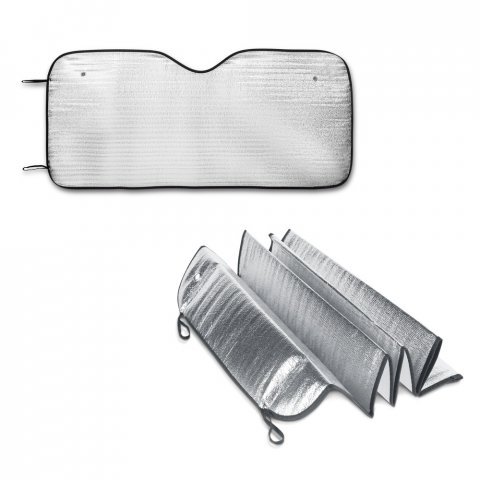 SUNSHADE. Protetor solar para carros em espuma de PE e forrado com 1 folha de alum&iacute;nio