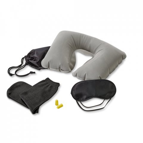 TRAVELX. Kit de viagem - Preto