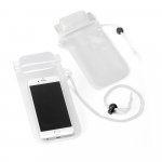 EGEU. Bolsa para celular em PVC resistente &agrave; &aacute;gua