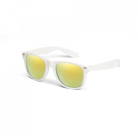 NIGER. &Oacute;culos de sol em PC com lentes espelhadas - Branco