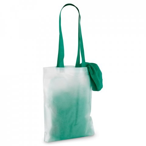 SARDEGNA. Toalha de praia em veludo de algod&atilde;o (320 g/m&sup2;) - Verde