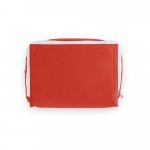 JEDDAH. Cooler. Bolsa t&eacute;rmica em 600D 3 L - Vermelho
