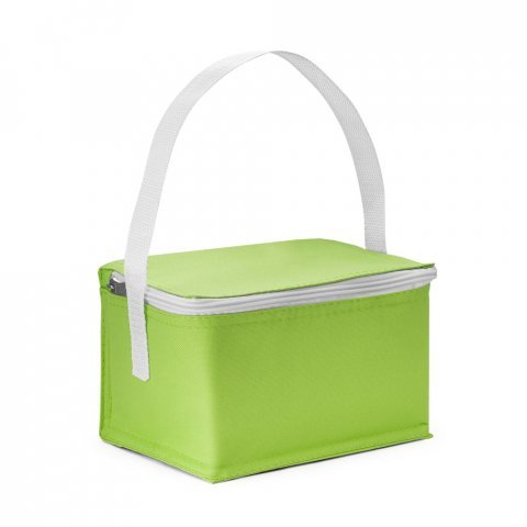 JEDDAH. Cooler. Bolsa t&eacute;rmica em 600D 3 L - Verde claro