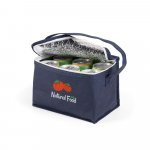 IZMIR. Cooler. Bolsa t&eacute;rmica em non-woven (80 g/m&sup2;) 3 L - Azul