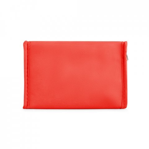 IZMIR. Cooler. Bolsa t&eacute;rmica em non-woven (80 g/m&sup2;) 3 L - Vermelho