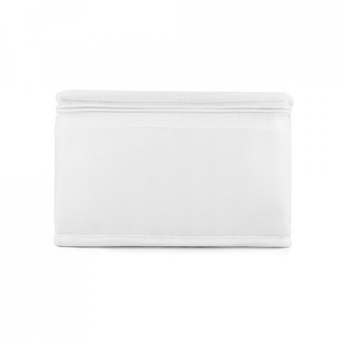 IZMIR. Cooler. Bolsa t&eacute;rmica em non-woven (80 g/m&sup2;) 3 L - Branco