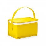 IZMIR. Cooler. Bolsa t&eacute;rmica em non-woven (80 g/m&sup2;) 3 L - Amarelo