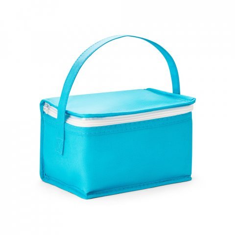 IZMIR. Cooler. Bolsa t&eacute;rmica em non-woven (80 g/m&sup2;) 3 L - Azul claro