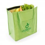 ROTTERDAM. Cooler. Sacola t&eacute;rmica em non-woven (80 g/m&sup2;) 10 L - Verde claro