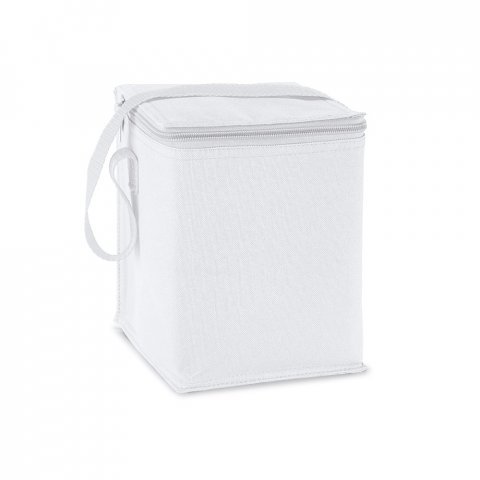 MEDAN. Cooler. Bolsa t&eacute;rmica em 600D 4 L - Branco