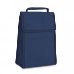 OSAKA. Cooler. Bolsa t&eacute;rmica dobr&aacute;vel em non-woven (80 g/m&sup2;) com fecho aderente 3 L - Azul