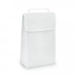 OSAKA. Cooler. Bolsa t&eacute;rmica dobr&aacute;vel em non-woven (80 g/m&sup2;) com fecho aderente 3 L - Branco