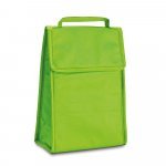 OSAKA. Cooler. Bolsa t&eacute;rmica dobr&aacute;vel em non-woven (80 g/m&sup2;) com fecho aderente 3 L - Verde claro