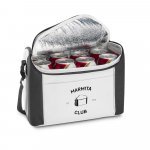 LUTON. Cooler. Bolsa t&eacute;rmica em 600D 8 L - Preto
