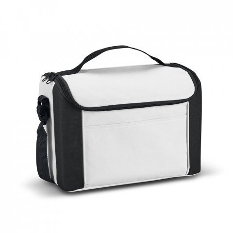 LUTON. Cooler. Bolsa t&eacute;rmica em 600D 8 L - Preto