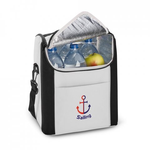 MELVILLE. Cooler. Bolsa t&eacute;rmica em 600D 18 L - Preto