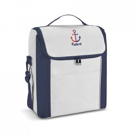MELVILLE. Cooler. Bolsa t&eacute;rmica em 600D 18 L - Azul