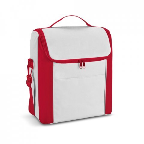 MELVILLE. Cooler. Bolsa t&eacute;rmica em 600D 18 L - Vermelho
