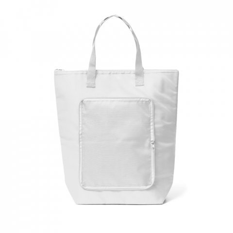 MAYFAIR. Sacola t&eacute;rmica dobr&aacute;vel - Branco