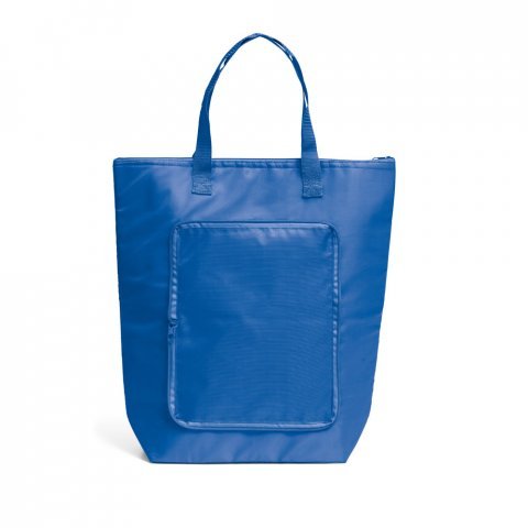 MAYFAIR. Sacola t&eacute;rmica dobr&aacute;vel - Azul royal