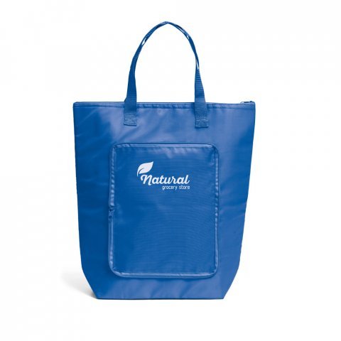 MAYFAIR. Sacola t&eacute;rmica dobr&aacute;vel - Azul royal