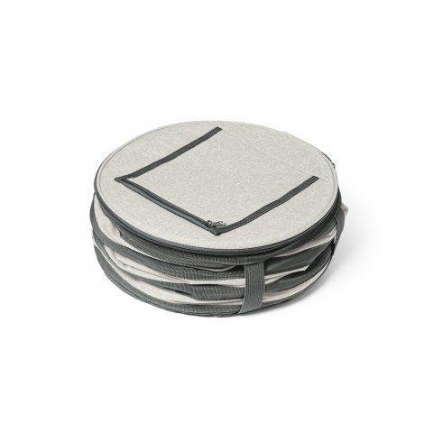 COAST. Cooler. Sacola t&eacute;rmica flex&iacute;vel 13 L em 600D - Branco pastel