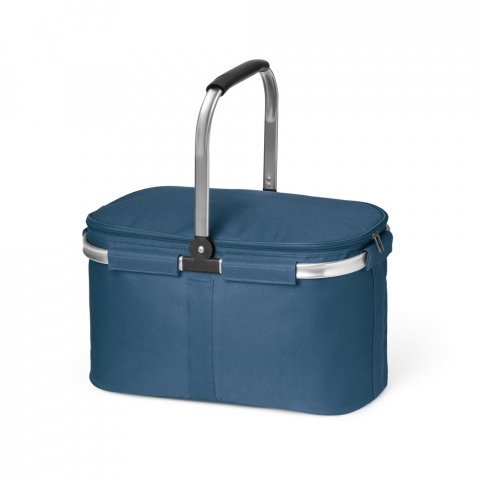 BASKIT. Cooler. Sacola t&eacute;rmica flex&iacute;vel em 600D 25 L - Azul