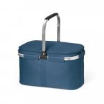 BASKIT. Cooler. Sacola t&eacute;rmica flex&iacute;vel em 600D 25 L - Azul