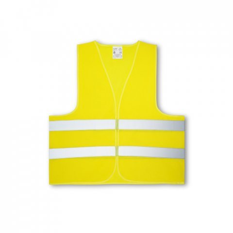 YELLOWSTONE. Colete de alta visibilidade em poli&eacute;ster - Amarelo