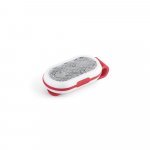 MOLLEMA. Luz refletora para t&ecirc;nis - Vermelho