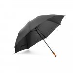 EIGER. Guarda-chuva de grande portaria em poli&eacute;ster pongee 190T - Preto