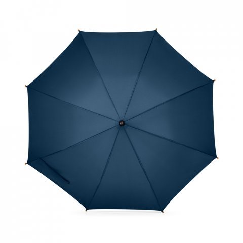 RENO. Guarda-chuva em poli&eacute;ster pongee 190T com abertura autom&aacute;tica - Azul