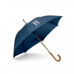RENO. Guarda-chuva em poli&eacute;ster pongee 190T com abertura autom&aacute;tica - Azul
