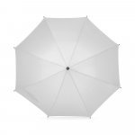 RENO. Guarda-chuva em poli&eacute;ster pongee 190T com abertura autom&aacute;tica - Branco